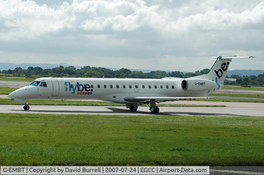 G-EMBT, 2001 Embraer EMB-145EU (ERJ-145EU) C/N 145404, Flybe - Taxiing