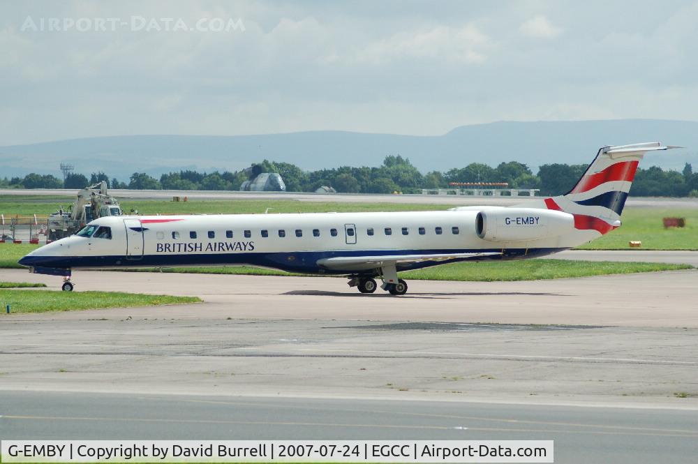 G-EMBY, 2002 Embraer EMB-145EU (ERJ-145EU) C/N 145617, British Airways - Taxiing