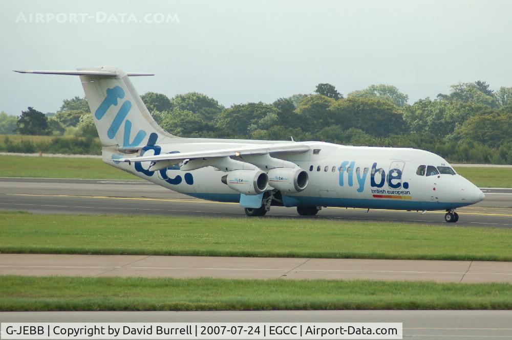 G-JEBB, 1991 British Aerospace BAe.146-300 C/N E3185, Flybe - Taxiing