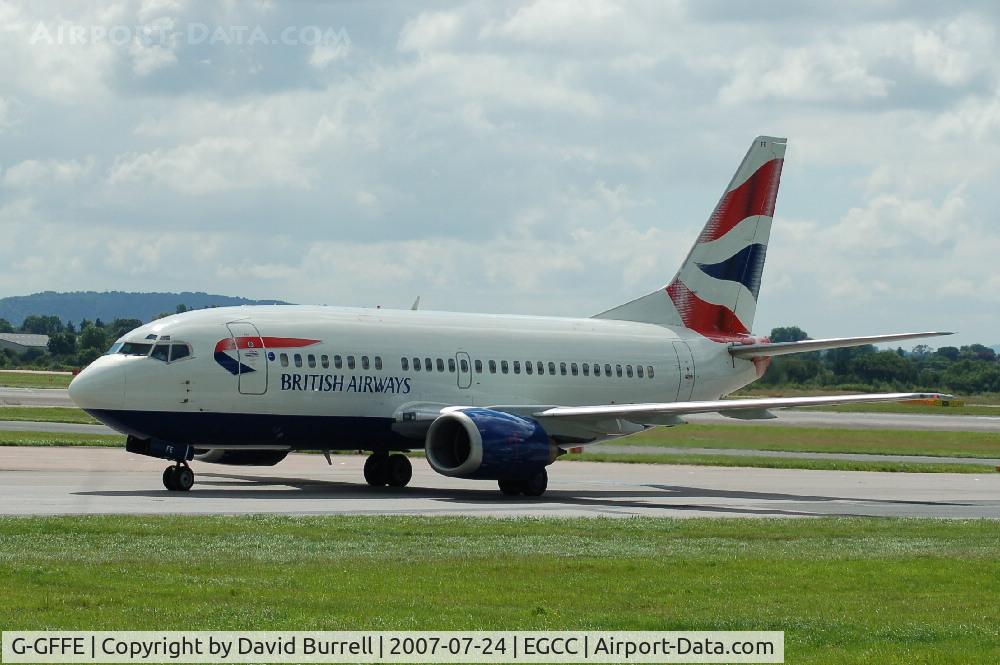 G-GFFE, 1995 Boeing 737-528 C/N 27424, British Airways - Taxiing
