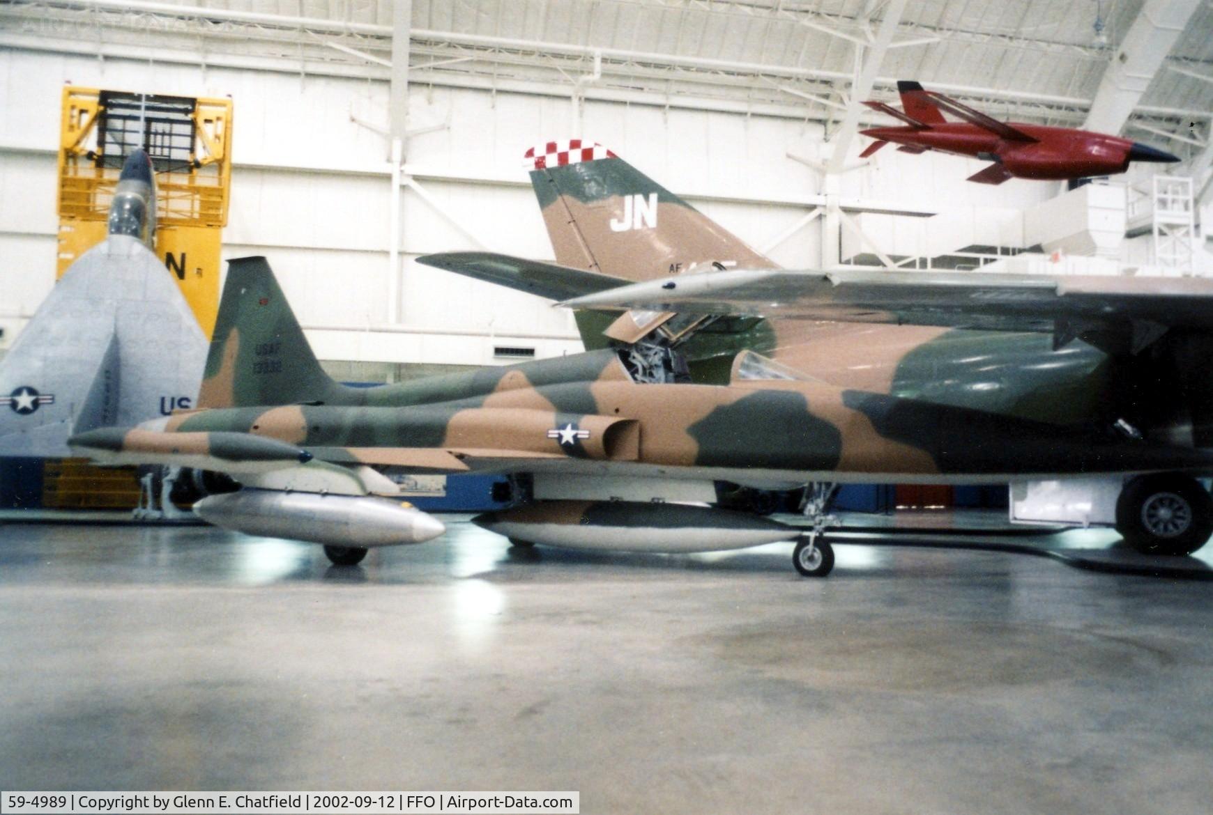 59-4989, 1963 Northrop YF-5A-NO Freedom Fighter C/N N.6003, YF-5a at the National Museum of the U.S. Air Force