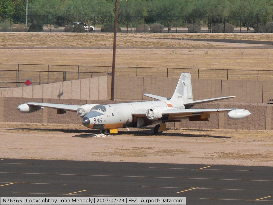 N76765, 1954 English Electric Canberra TT.18 C/N HP-181B, One of two ex-Royal Navy Canberras at Falcon Field