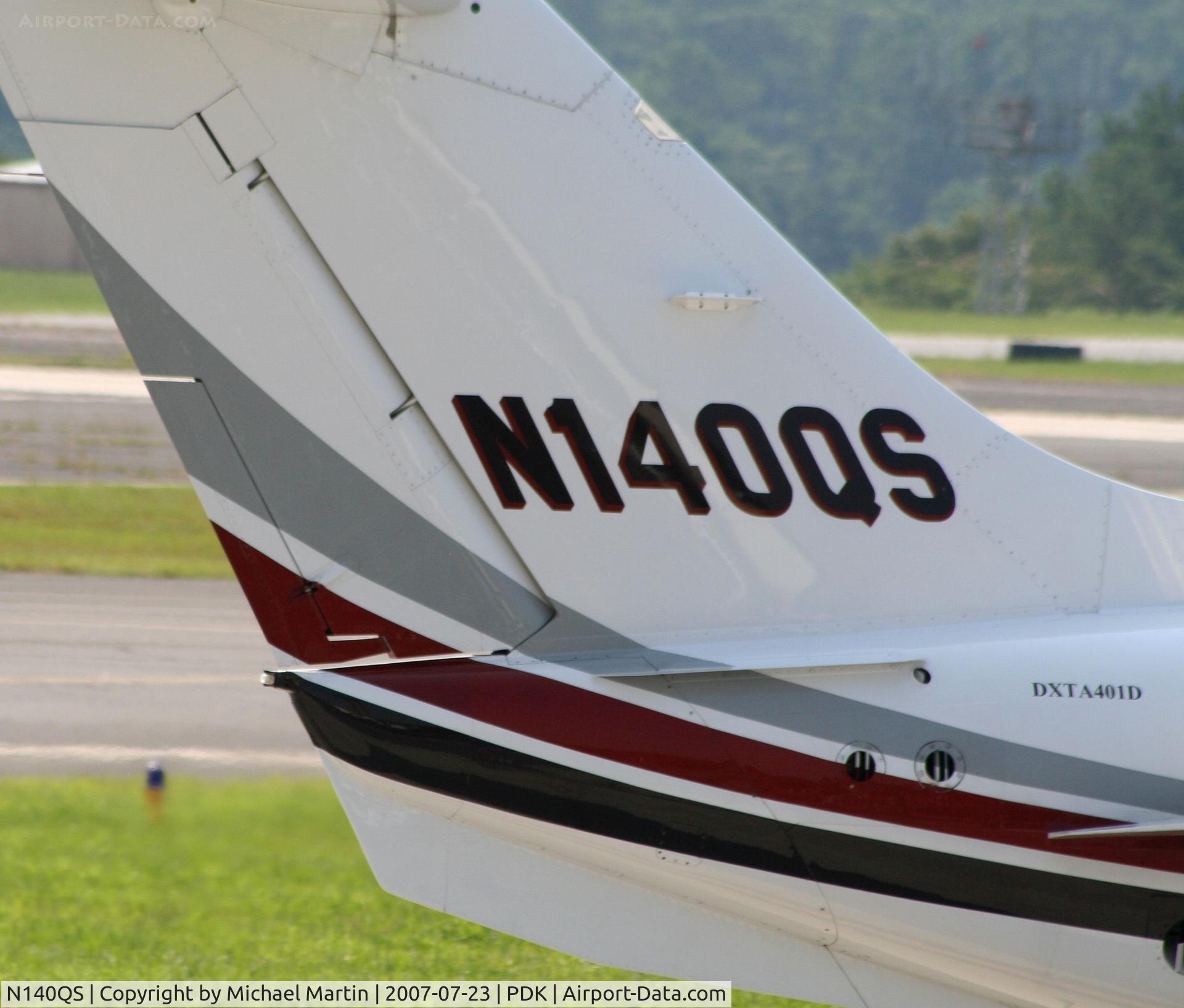 N140QS, 2005 Beech 400A Beechjet C/N RK-406, Tail Numbers