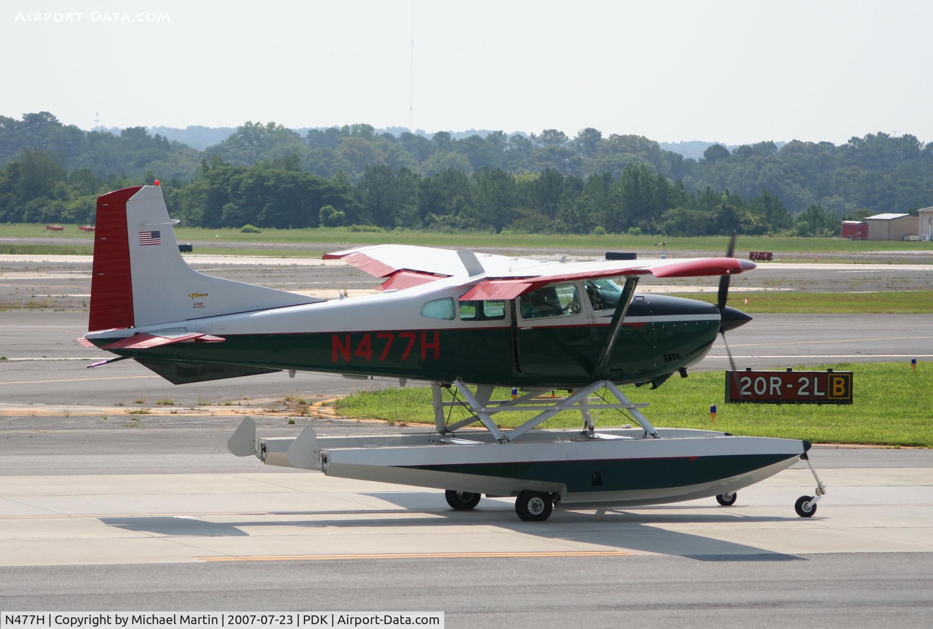 N477H, 1973 Cessna A185F Skywagon 185 C/N 18502270, Looking for Water!
