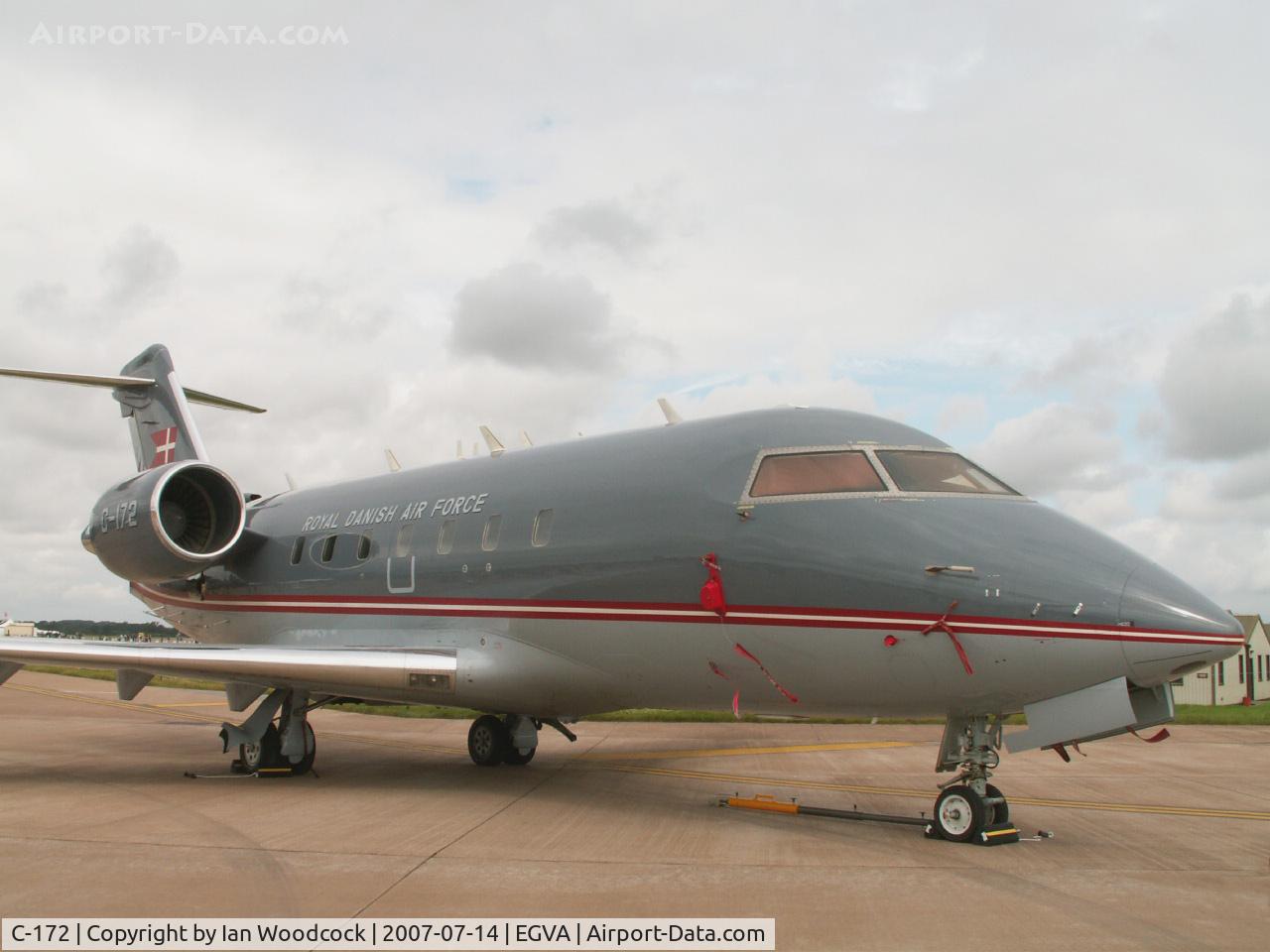 C-172, 2000 Bombardier Challenger 604 (CL-600-2B16) C/N 5472, CL-604 Challenger/Esk 721 Danish AF/RIAT Fairford