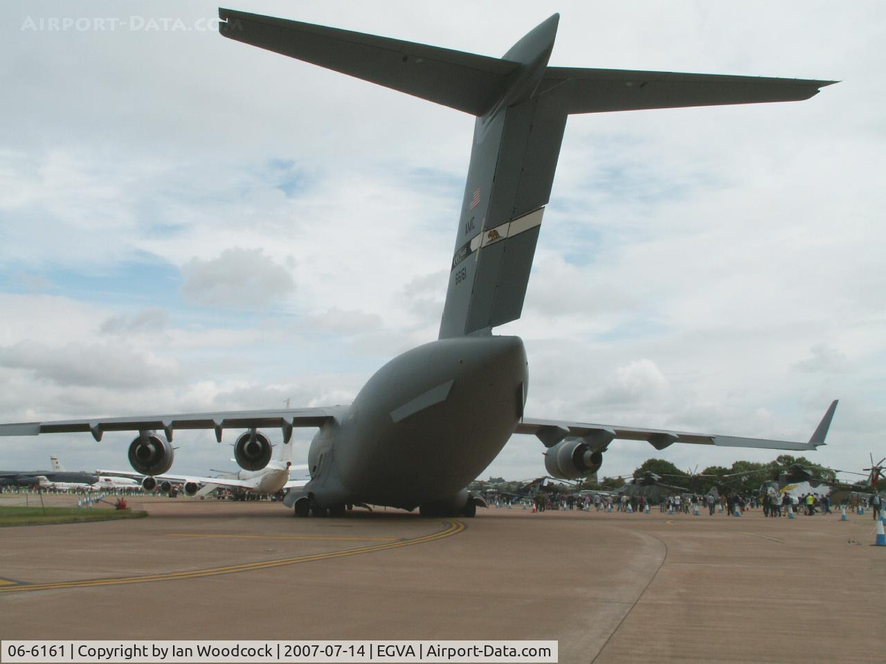 06-6161, 2006 Boeing C-17A Globemaster III C/N P-161, C-17A/21 AS-60 AMW USAF/RIAT Fairford