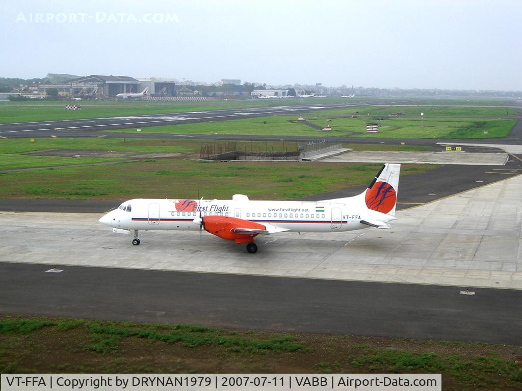 VT-FFA, 1992 British Aerospace ATP C/N 2054, One of three BAe ATP (F) delivered to First Flight Couriers, India.