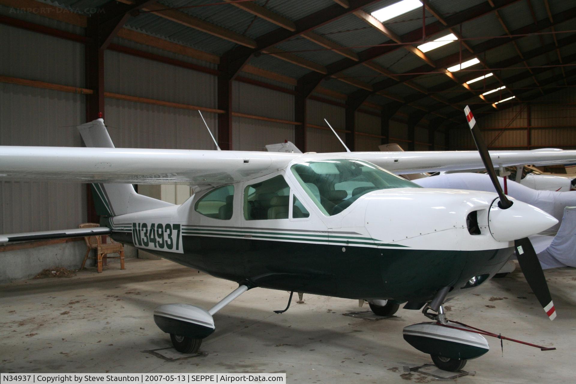 N34937, 1974 Cessna 177B Cardinal C/N 17702103, Taken on a Aeroprint tour @ Seppe