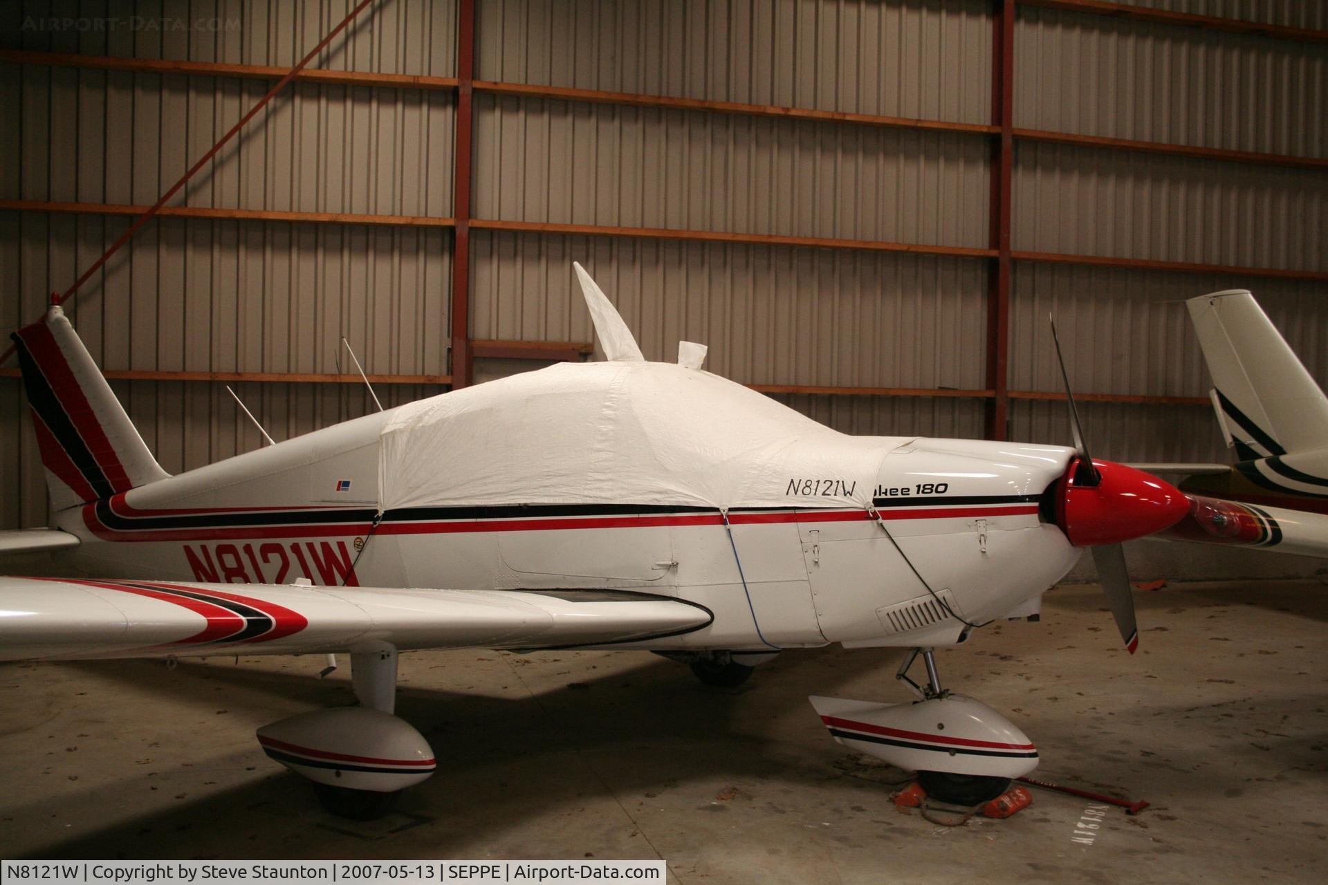 N8121W, 1965 Piper PA-28-180 C/N 28-2228, Taken on a Aeroprint tour @ Seppe