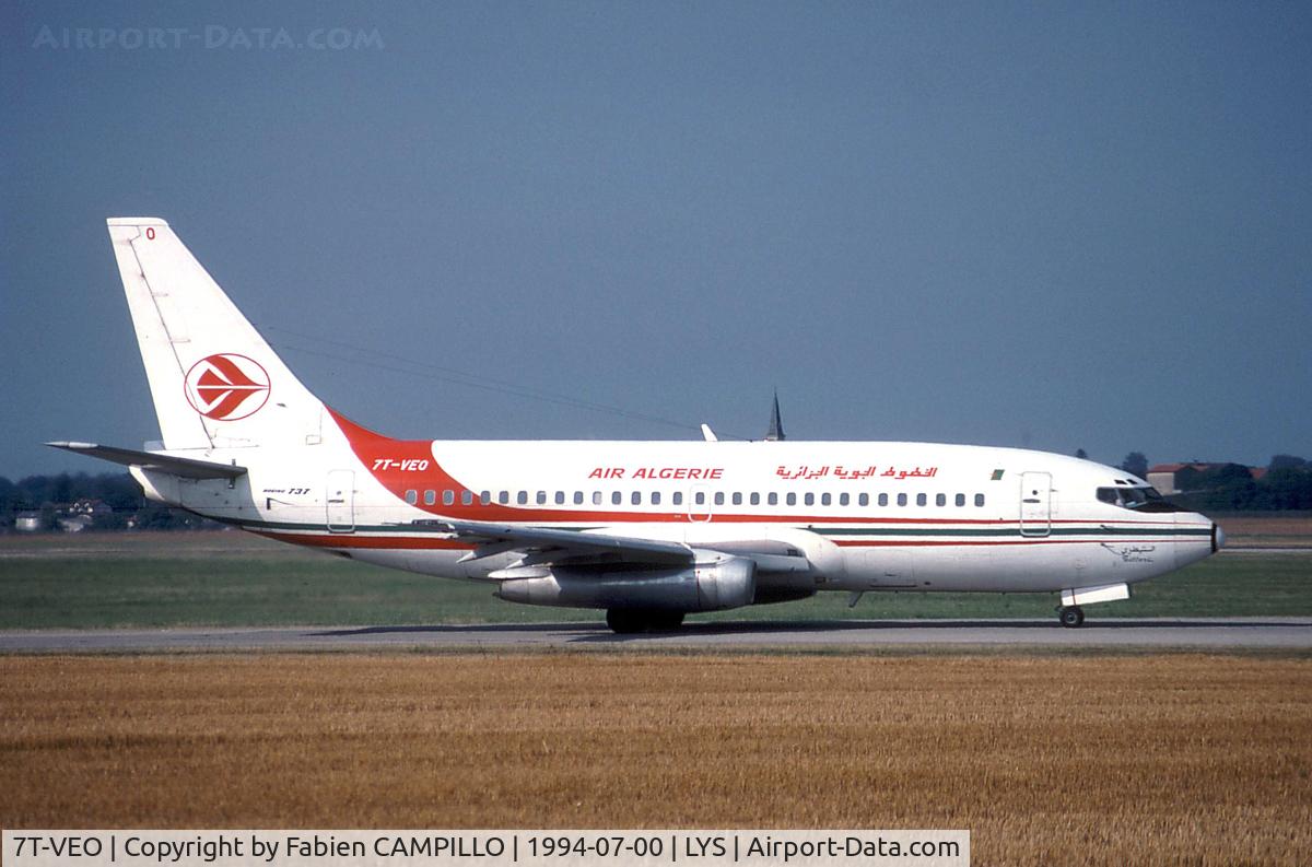 7T-VEO, 1976 Boeing 737-2D6 C/N 21212, Air Algerie