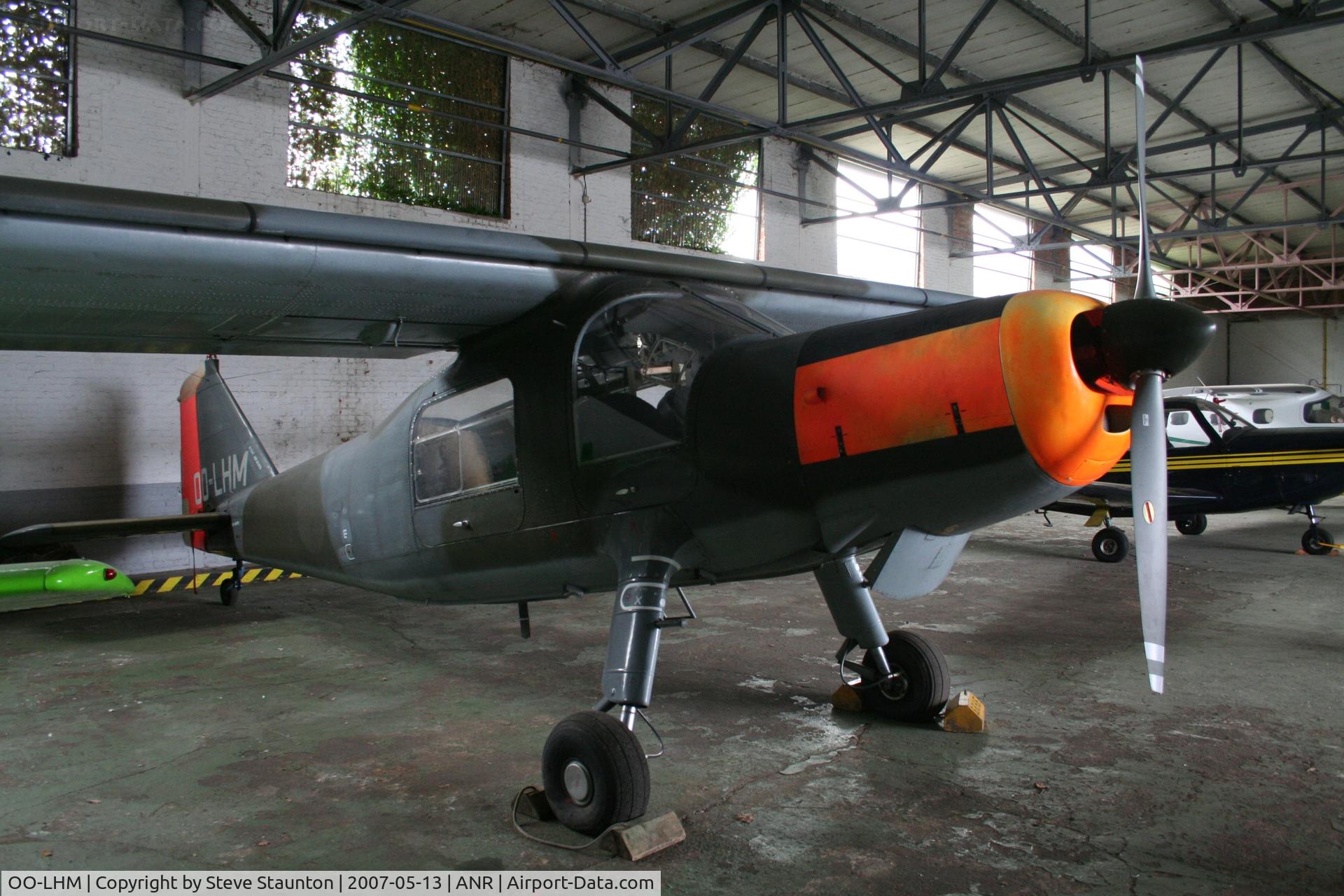 OO-LHM, 1959 Dornier Do-27A-3 C/N 417, Taken on an Aeroprint tour @ Antwerp