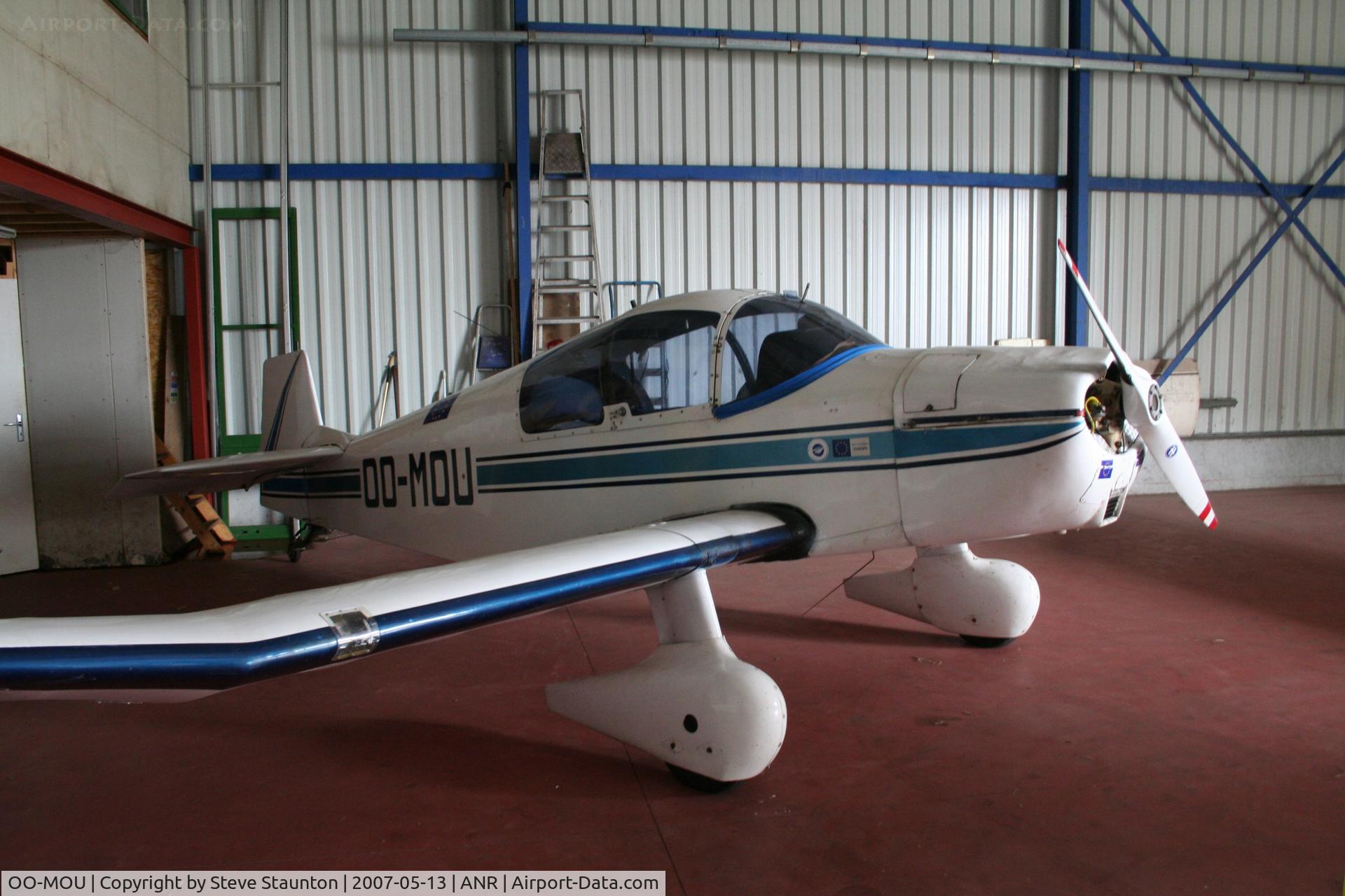 OO-MOU, SAN Jodel DR-1050 C/N 399, Taken on an Aeroprint tour @ Antwerp