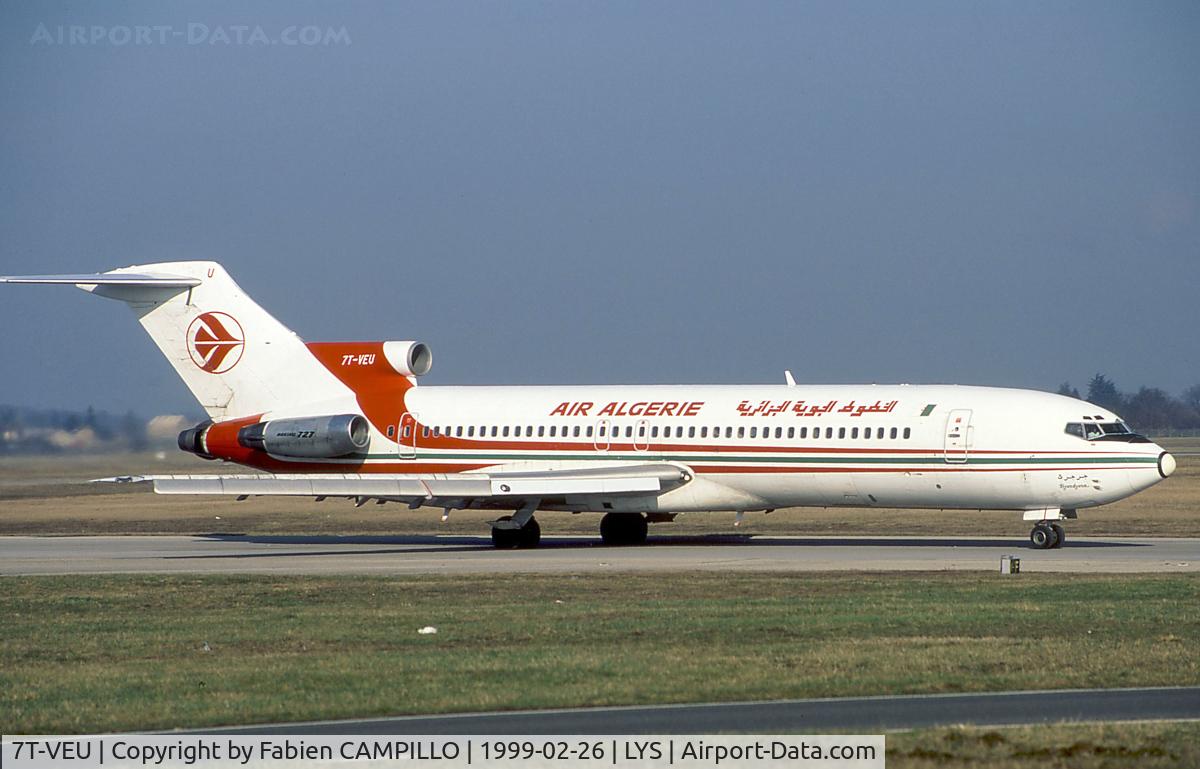 7T-VEU, 1980 Boeing 727-2D6 C/N 22373, Air Algerie