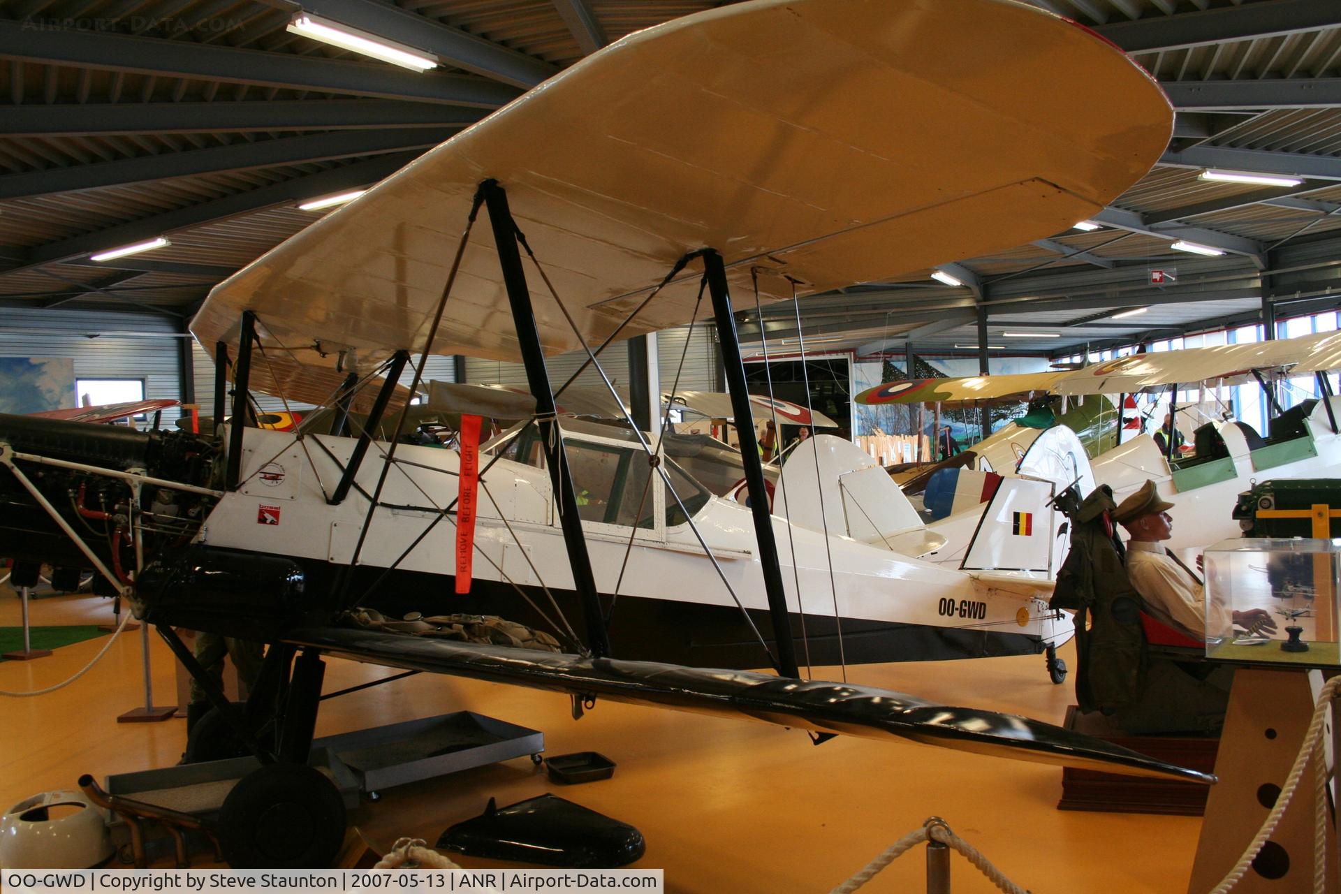 OO-GWD, Stampe-Vertongen SV-4B C/N 1160, Taken on an Aeroprint tour @ Antwerp