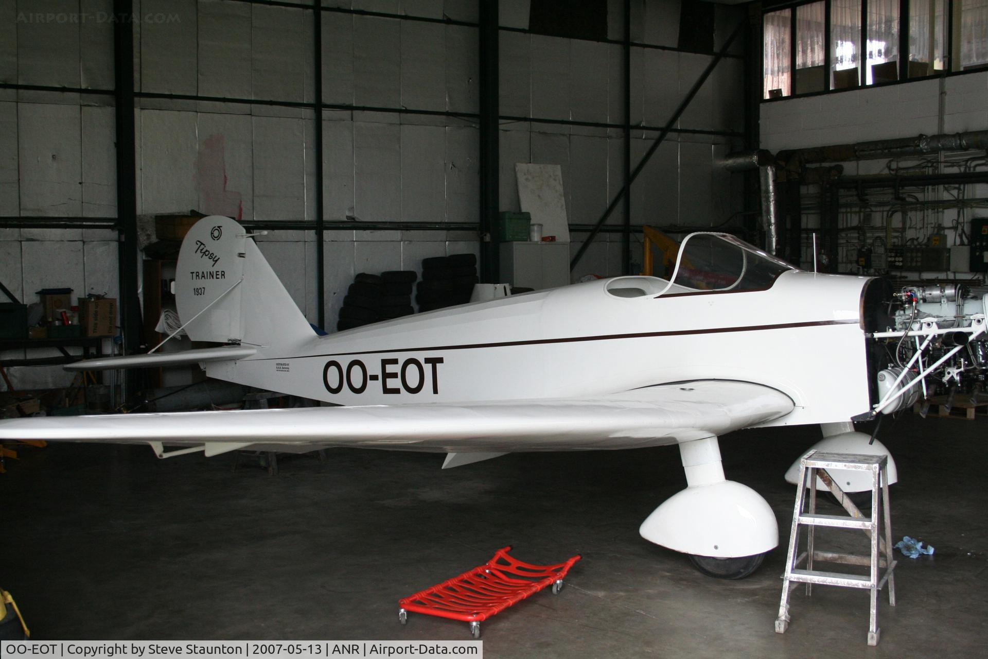 OO-EOT, 1937 Avions Fairey Tipsy B C/N 18, Taken on an Aeroprint tour @ Antwerp