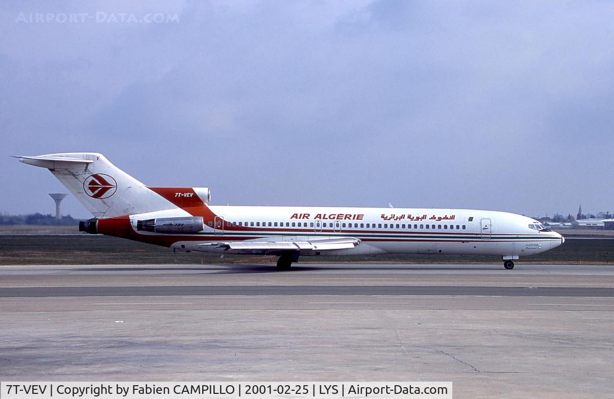 7T-VEV, 1980 Boeing 727-2D6 C/N 22374, Air Algerie