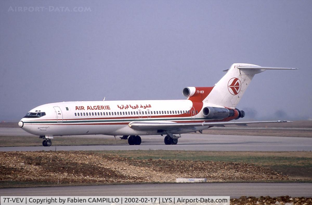 7T-VEV, 1980 Boeing 727-2D6 C/N 22374, Air Algerie