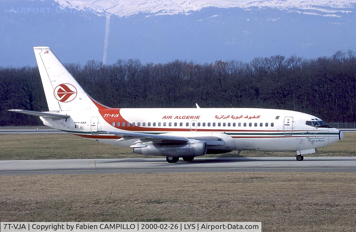 7T-VJA, 1982 Boeing 737-2T4 C/N 22800, Air Algerie