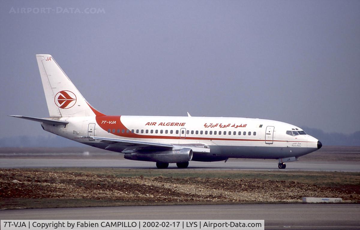 7T-VJA, 1982 Boeing 737-2T4 C/N 22800, Air Algerie