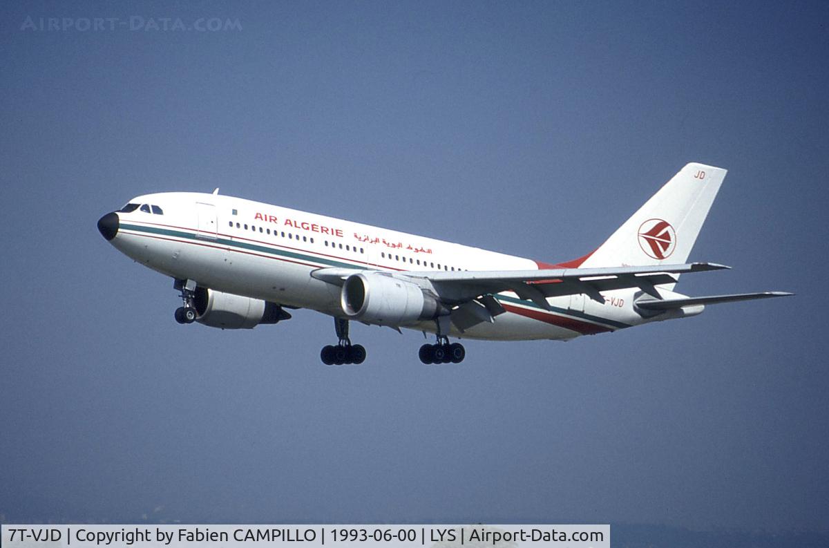 7T-VJD, 1984 Airbus A310-203 C/N 293, Air Algerie