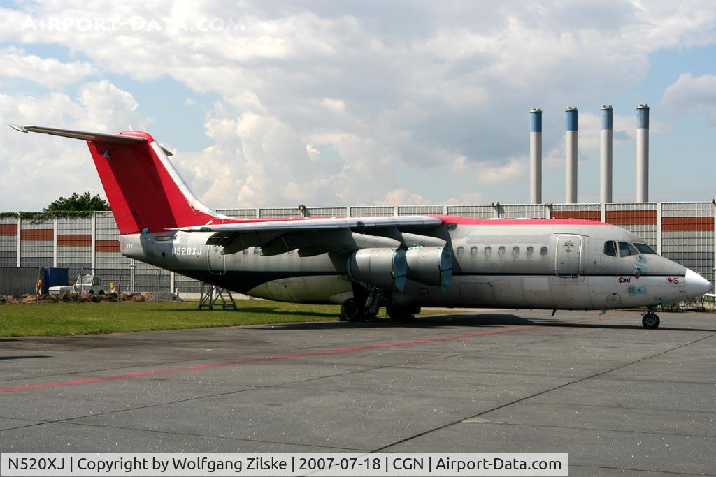 N520XJ, 1999 BAE Systems Avro 146-RJ85 C/N E.2345, Stored