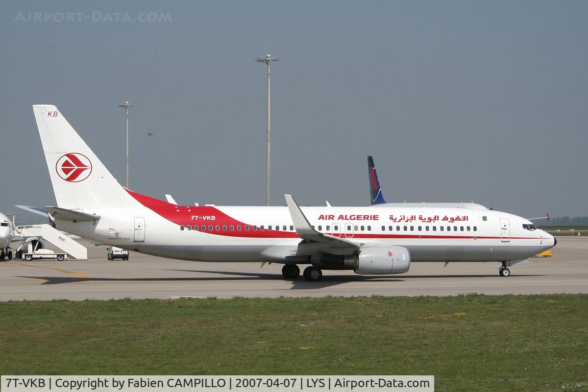 7T-VKB, 2005 Boeing 737-8D6 C/N 34165, Air Algerie