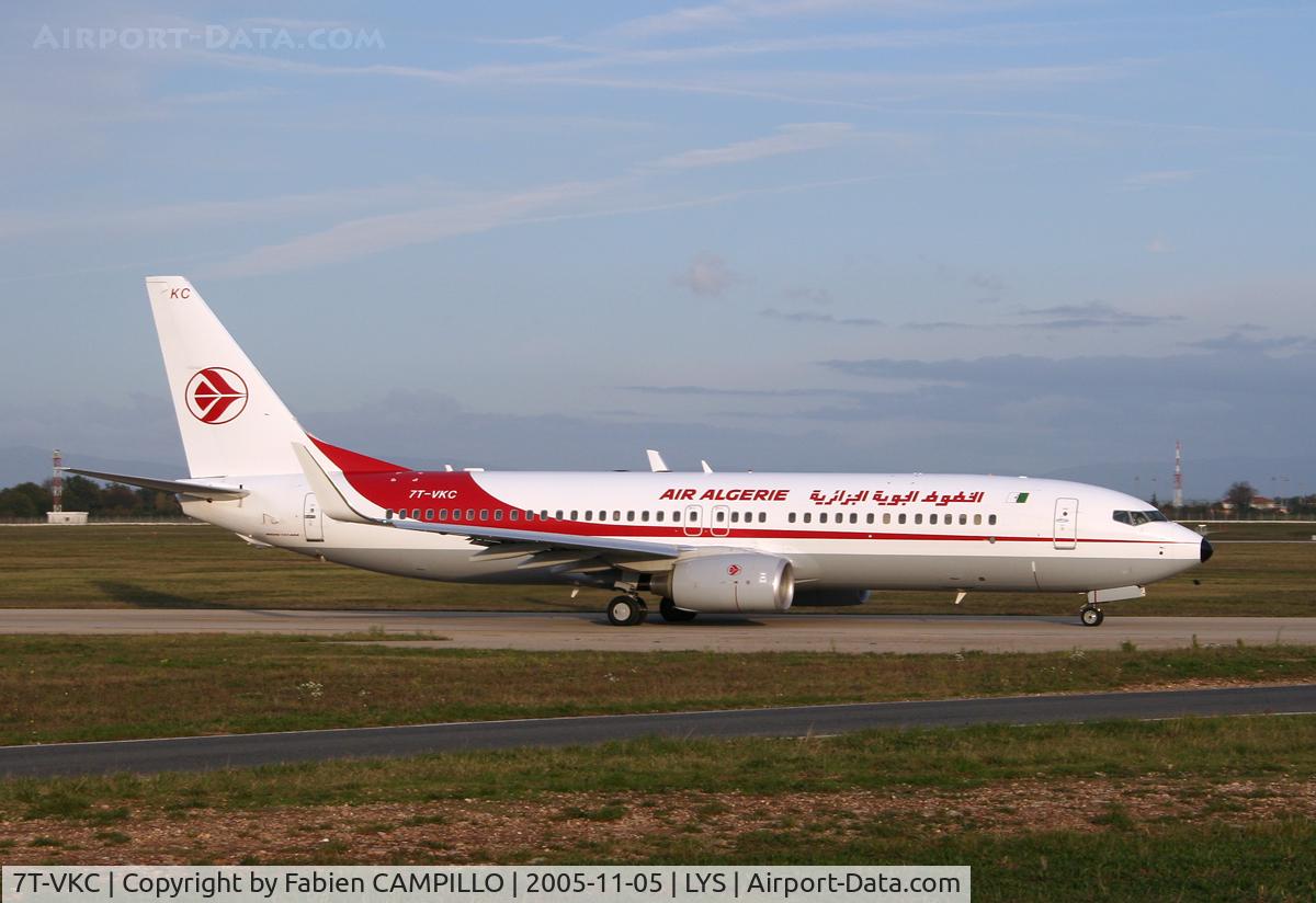 7T-VKC, 2005 Boeing 737-8D6 C/N 34166, Air Algerie