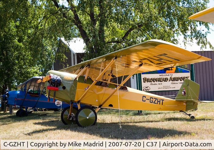 C-GZHT, 2005 Pietenpol Air Camper C/N PP1963, At Pietenpol Fly-in Brodhead 2007
