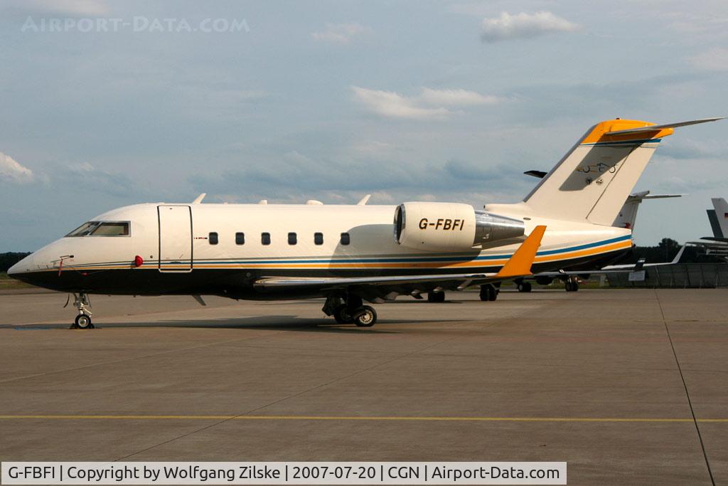 G-FBFI, 1994 Canadair Challenger 601-3A (CL-600-2B16) C/N 5152, visitor