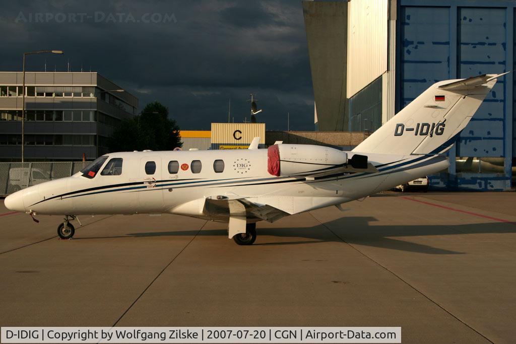 D-IDIG, 2002 Cessna 525 CitationJet CJ1 C/N 525-0477, visitor