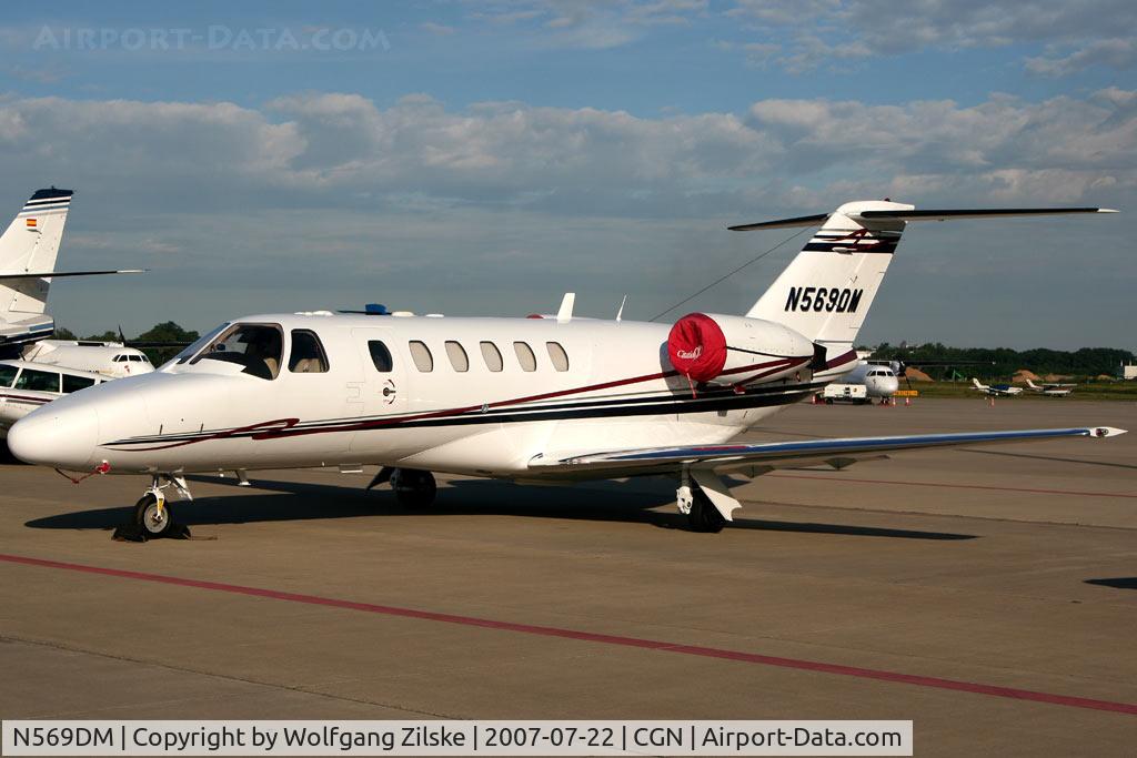 N569DM, 2002 Cessna 525A CitationJet CJ2 C/N 525A0088, visitor