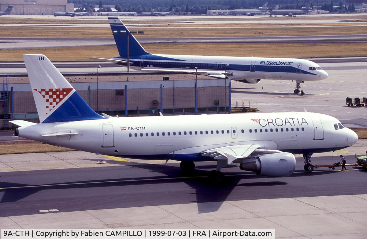 9A-CTH, 1998 Airbus A319-112 C/N 833, Croatia Airlines