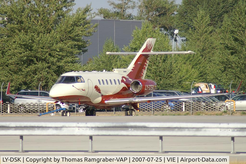 LY-DSK, 2006 Raytheon Hawker 850XP C/N 258811, Aurela BAe 125