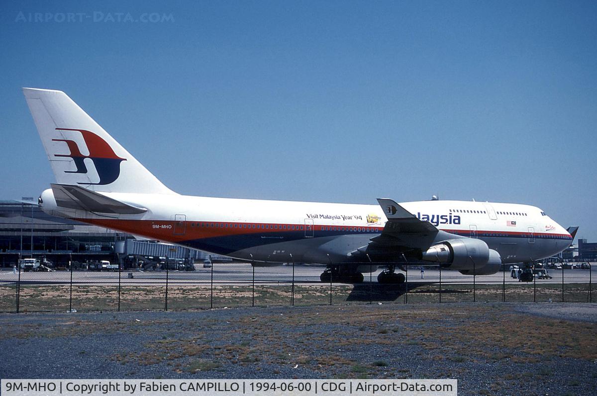 9M-MHO, 1991 Boeing 747-4H6 C/N 25126, Malaysia