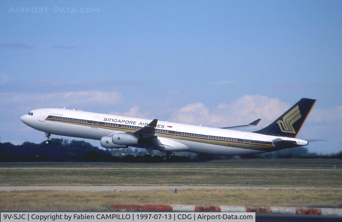 9V-SJC, 1996 Airbus A340-313 C/N 128, Singapore Airlines