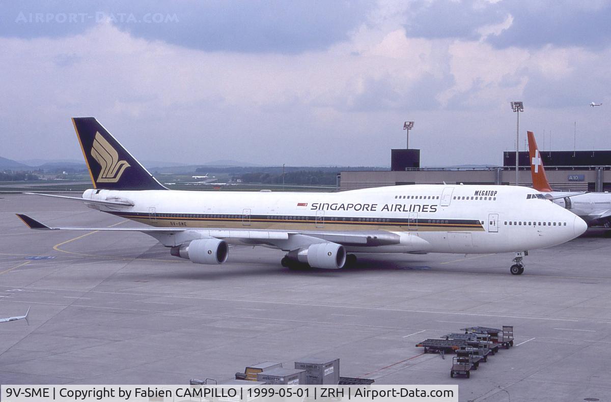 9V-SME, 1989 Boeing 747-412 C/N 24065, Singapore Airlines