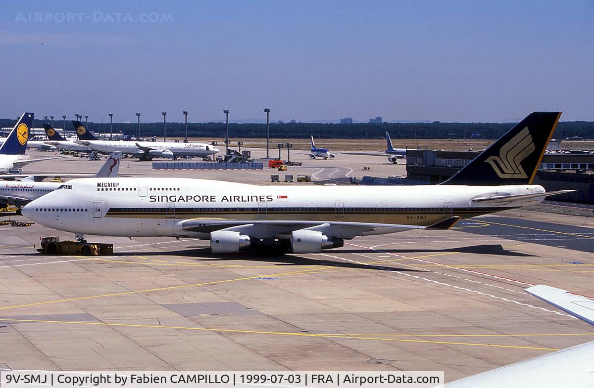 9V-SMJ, 1991 Boeing 747-412/BCF C/N 25068, Singapore Airlines