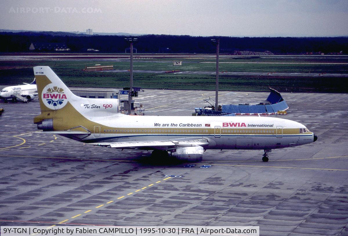 9Y-TGN, 1980 Lockheed L-1011-385-3 Tristar 500 C/N 193G-1191, BWIA