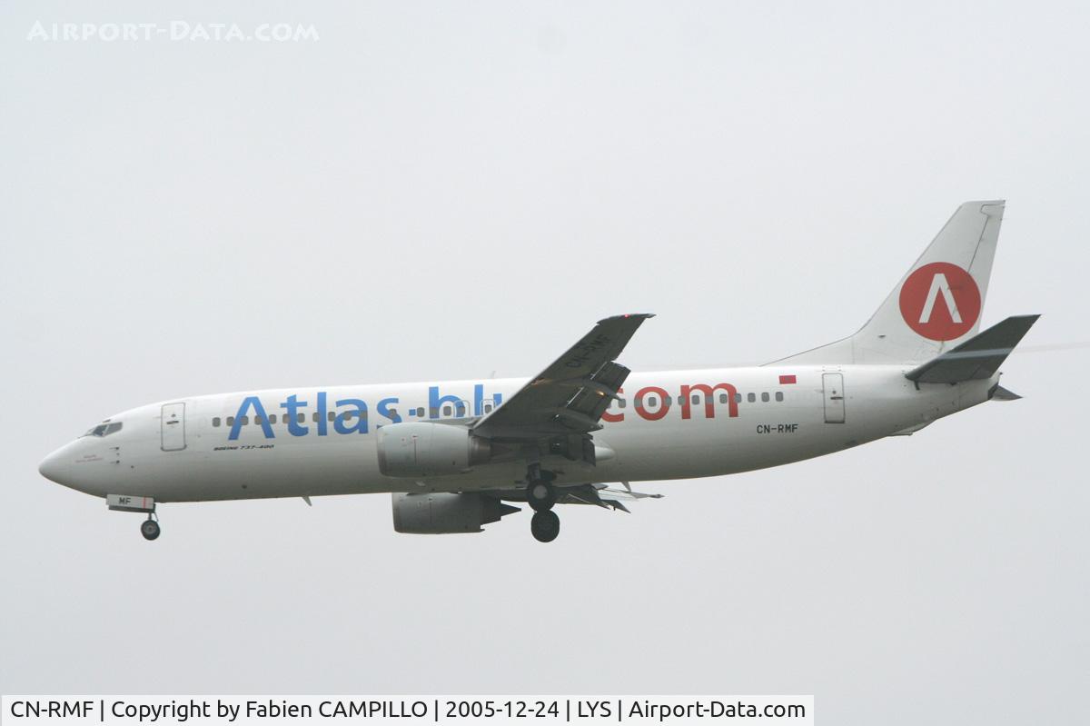 CN-RMF, 1990 Boeing 737-4B6 C/N 24807, Atlasblue.COM