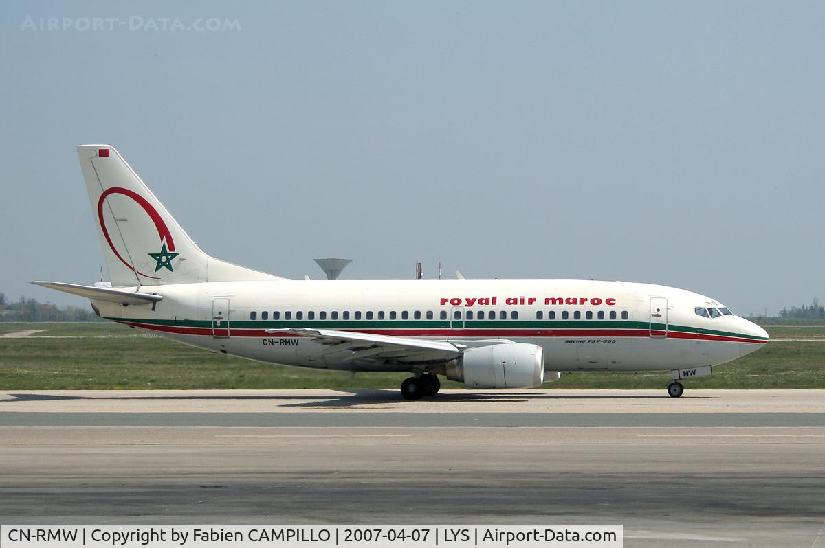 CN-RMW, 1991 Boeing 737-5B7 C/N 25364, Royal Air Maroc