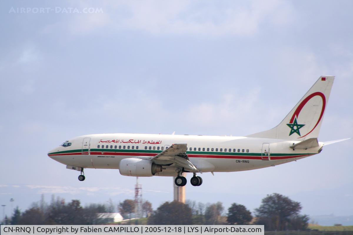 CN-RNQ, 2000 Boeing 737-7B6 C/N 28985, Royal Air Maroc