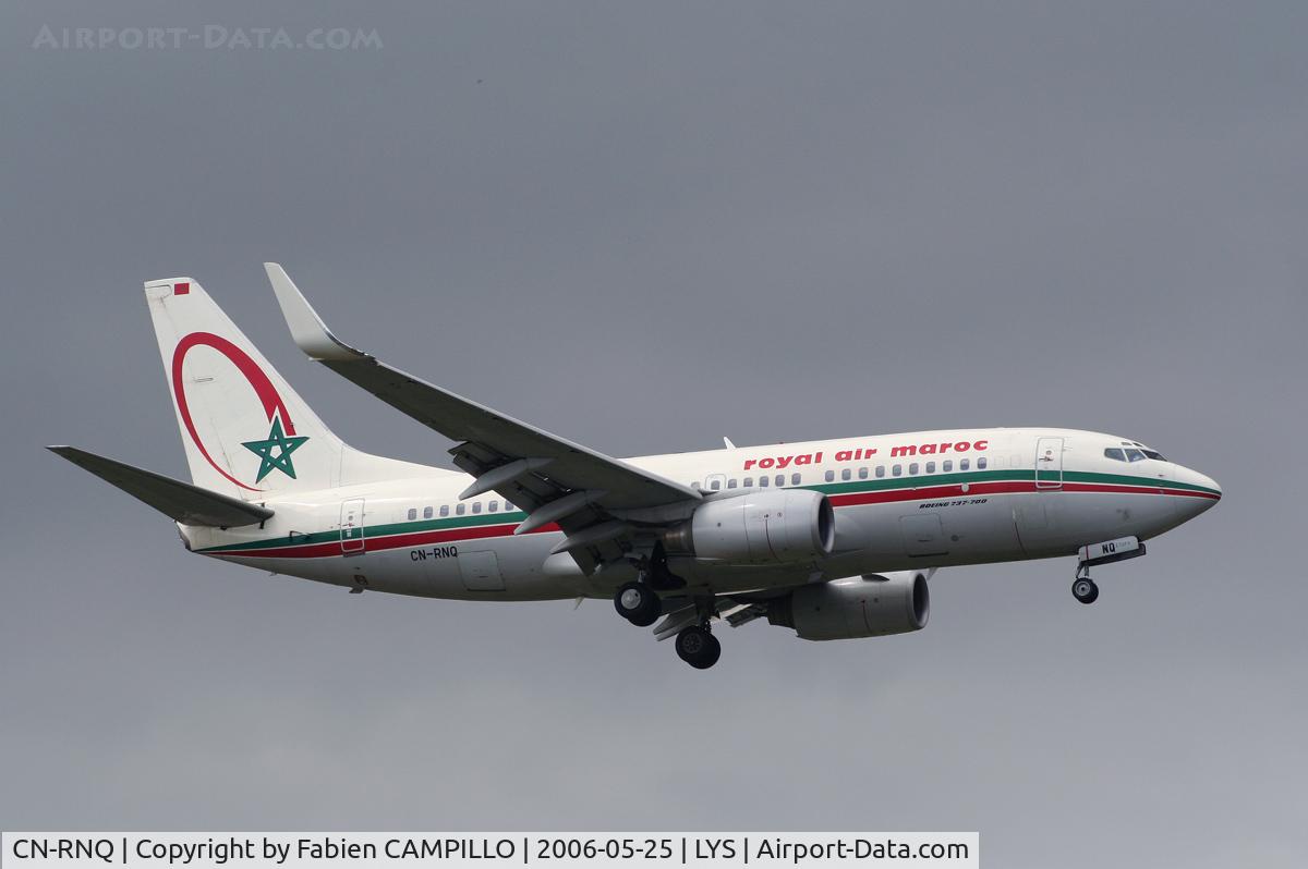 CN-RNQ, 2000 Boeing 737-7B6 C/N 28985, Royal Air Maroc