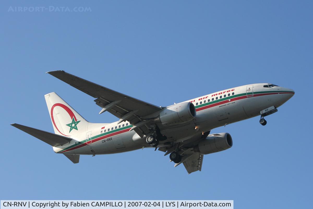 CN-RNV, 2002 Boeing 737-7B6 C/N 28988, Royal Air Maroc
