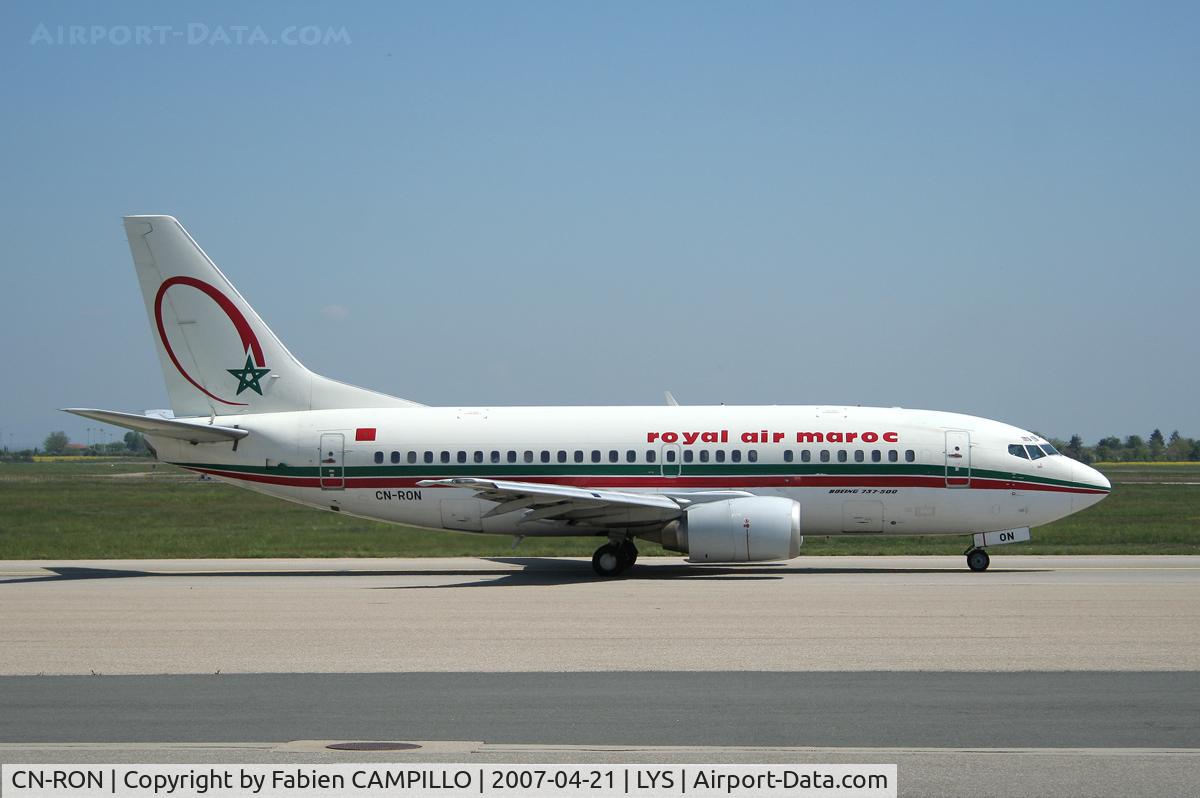 CN-RON, 1990 Boeing 737-505 C/N 24652, Royal Air Maroc