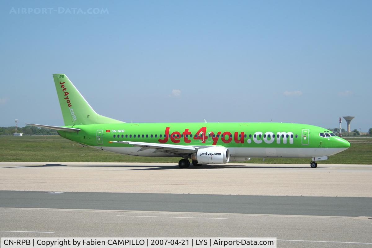 CN-RPB, 1991 Boeing 737-4B3 C/N 24751, Jet4You