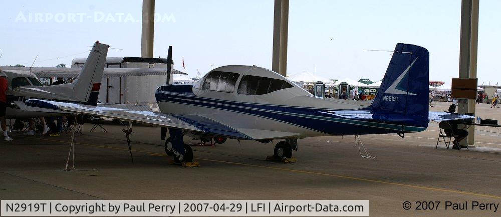 N2919T, 1966 Aero Commander 200D C/N 325, Vintage Aero Commander getting some shade