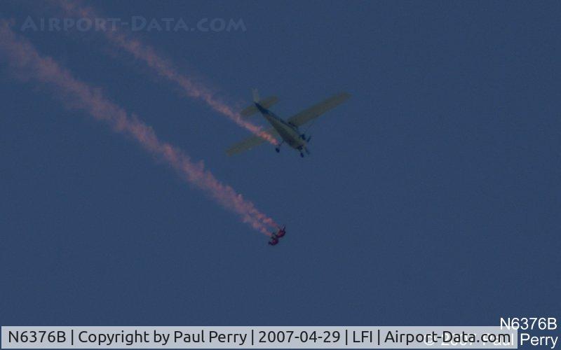 N6376B, 1957 Cessna 182A Skylane C/N 34276, Jumpers Away!