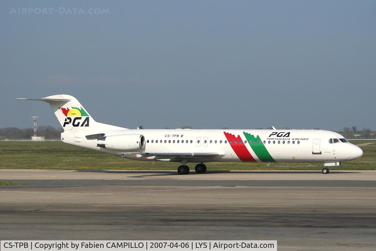CS-TPB, 1990 Fokker 100 (F-28-0100) C/N 11262, Portugalia