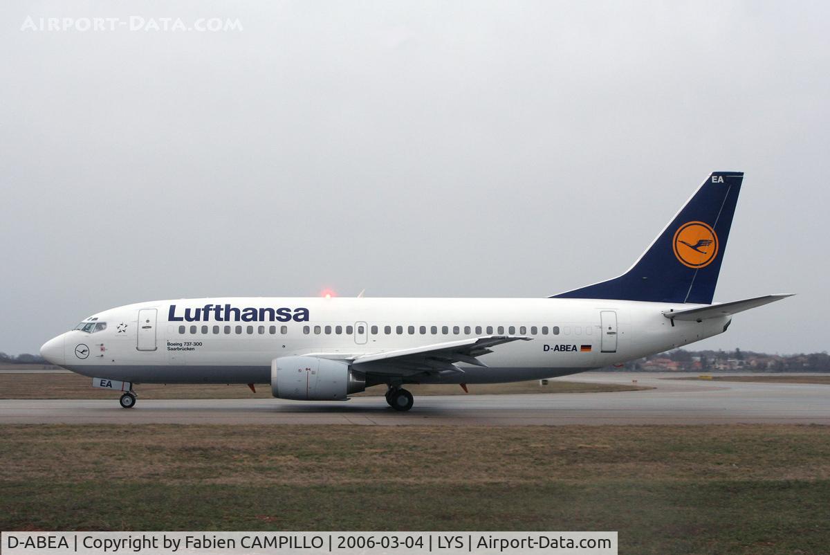 D-ABEA, 1990 Boeing 737-330 C/N 24565, Lufthansa