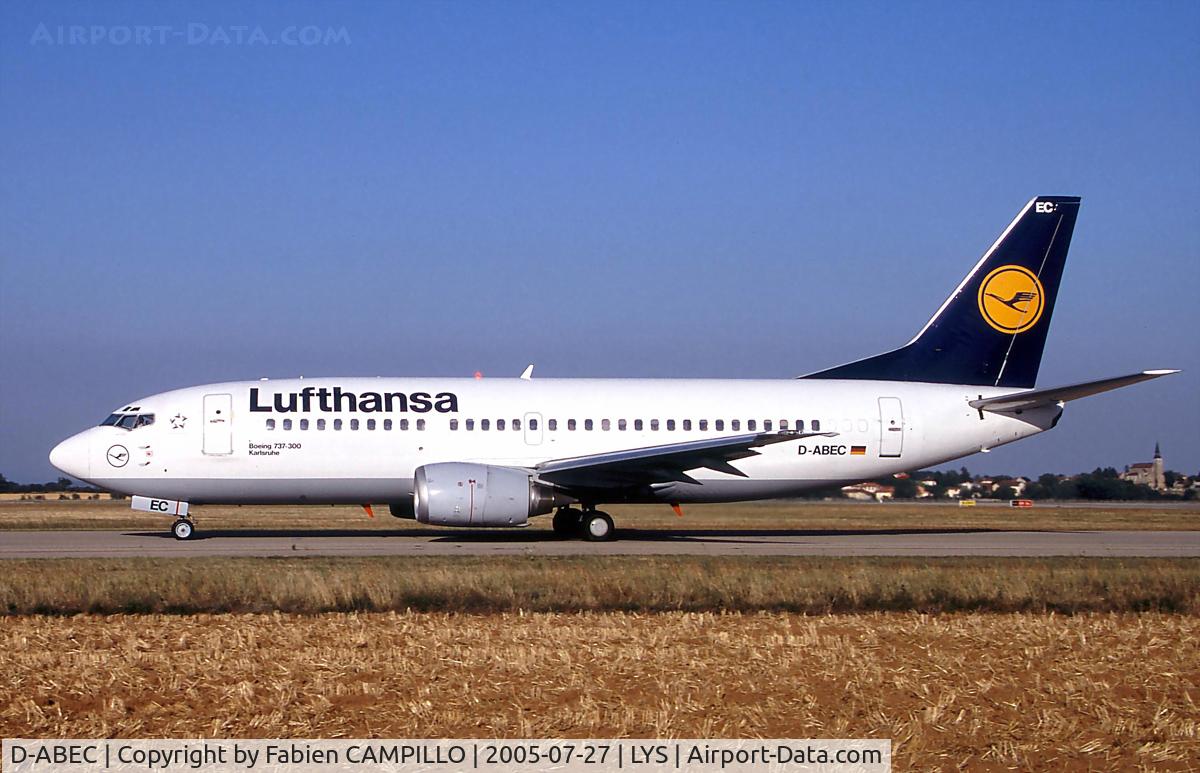D-ABEC, 1991 Boeing 737-330 C/N 25149, Lufthansa